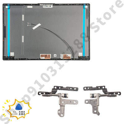 Top Lid Case For Ideapad 5 15IIL05 15ARE05 15ITL05 15ALC05 2020 2021 GS557 LCD Back Cover Repair silver/gray/dark blue Metal