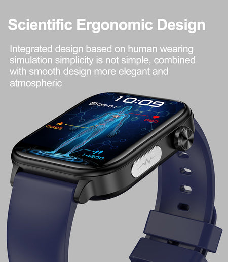 2025 New ECG+PPG Smart Watch Women Heart Rate Blood Lipid Uric Acid Women Menstrual Health Tracker Smartwatches For Android iOS