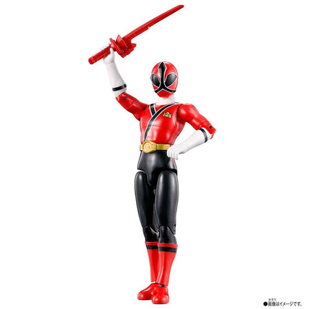In Stock Original Bandai Action Hero Super Sentai Power Rangers Red Rangers Collection Collection Action Figures Model Toys Gift