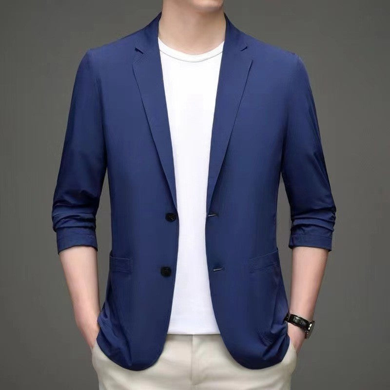Fashion Male Cotton Work Wear Brand Business Clothes Size M-7XL High Quality Casual Traje De Hombre Gentleman Korean Formal Suit