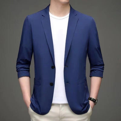 Fashion Male Cotton Work Wear Brand Business Clothes Size M-7XL High Quality Casual Traje De Hombre Gentleman Korean Formal Suit