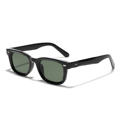 Retro Small Square Sunglasses Women Men Rivets Orange Shades Fashion Eyewear Luxury Sun Glasses UV400 Brand Oculus Female Gafas