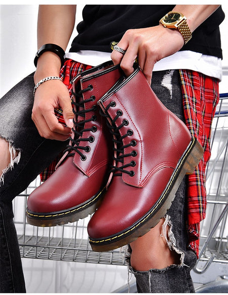 Sneakers Winter Warmed Boots Men Ankle Outdoor Boots New High Top Sneskers Men Chelsea Boots Men Good Quality Casual Shoes