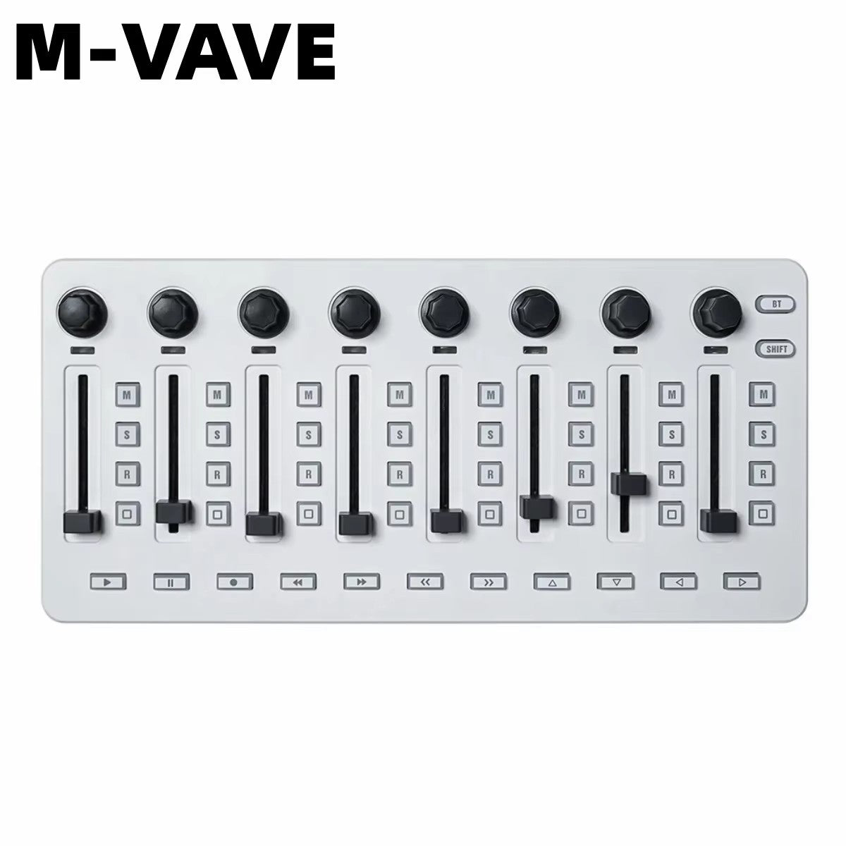 M-VAVE SMK-25 II MIDI Pad Controller Keyboard USB Mini 25 Key,16 RGB Drum Pads,8 Knobs and Music Production,Software Included