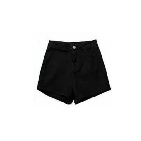 High Waist Denim Shorts Women's Elastic Slimming Sexy A- Line Hot Pants Tight Butt Lifting Body Shaping Trendy Shorts
