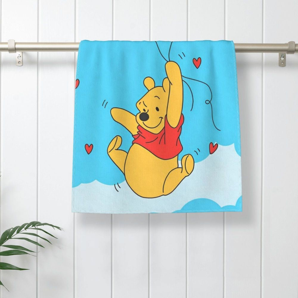 Winnie The Pooh Bear Piglet Merch Towel for Beach New Summer Microfiber Shower Towel No Sand Quick-Dry Surf Towels