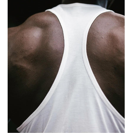 Fitness Workout Shirt Men, Muscle Gym Stringer Vest, Bodybuilding Singlet, Fashion Breathable Durable Sleeveless Tank Top