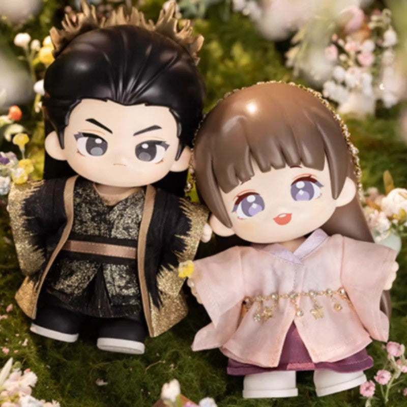In stock 18cm Cang Lan Jue Official Xiao Lanhua Dongfang Qingcang Love Between Fairy And Devil Official Figure Model Cute Mini