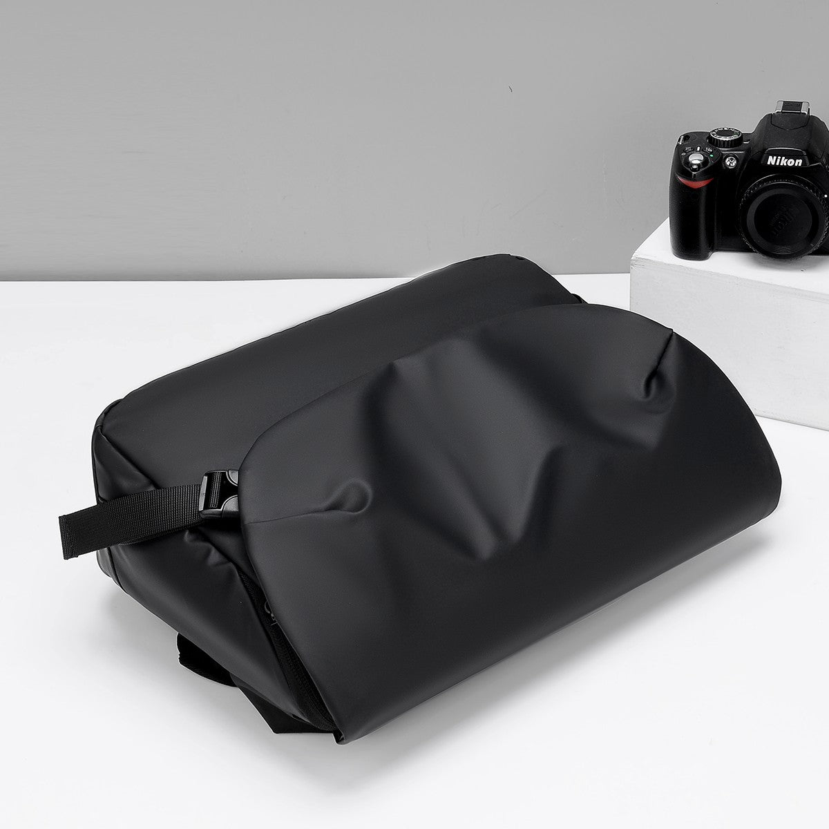 Minimalist Black Men's Shoulder Bag Male High Quality Waterproof Briefcase Crossbody Bag Business Style Messenger Bags for Men
