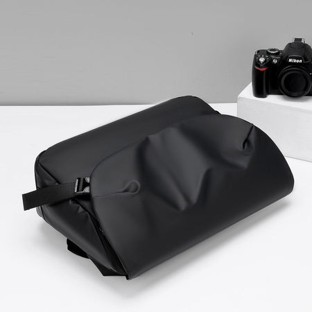 Minimalist Black Men's Shoulder Bag Male High Quality Waterproof Briefcase Crossbody Bag Business Style Messenger Bags for Men