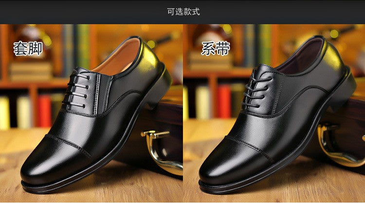 Mens Formal Leather Shoes Slip on Dress Wedding Casual Flats Luxury Walking Oxfords Office Work Zapatos Para Hombre Plus Size