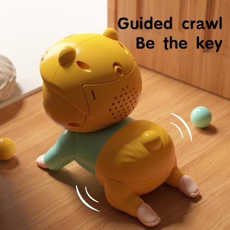 Baby Crawling Toys with Music Toddler Learn To Climb Educational Toys Baby Moving Toys Interactive Development Tummy Time Gifts