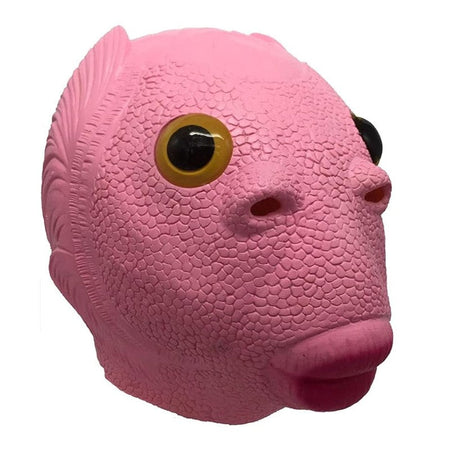 Cospaly Green Fish headed Monster Mask Murloc Hair Mask Fish Headgear Cute and Funny Mask for Halloween Carnival Costume Party