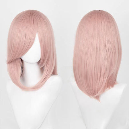 Cosplay Wigs Multicolor 16 Inch Short Straight Men's Wig Synthetic Heat Resistant Wigs for Anime Cosplay Halloween Party Use