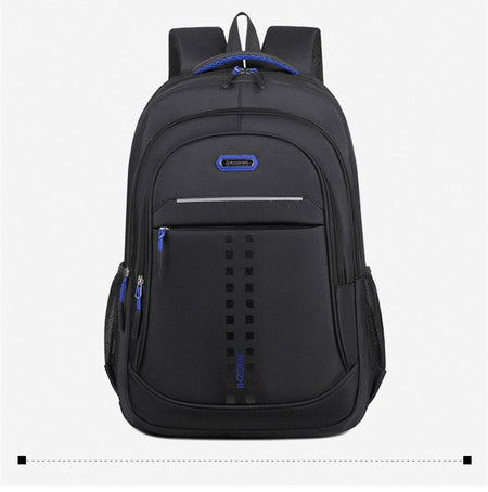 Men's and women's backpack Oxford waterproof backpack Business computer bag Leisure travel backpack High school student backpack