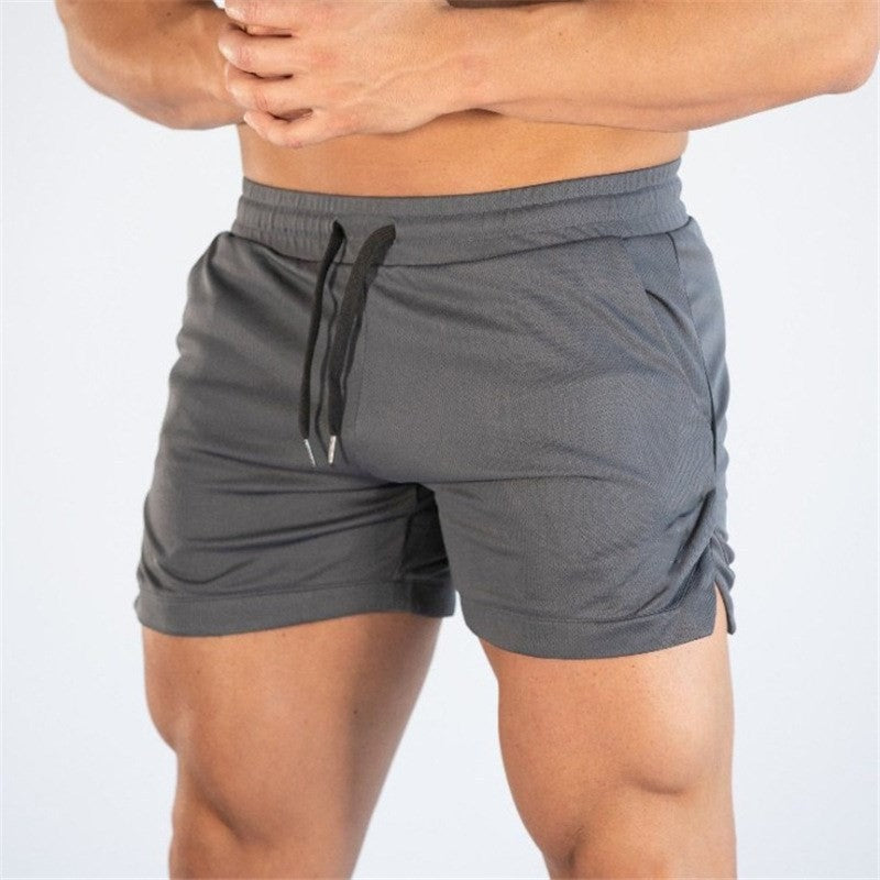 2024 Latest, Fast Drying Breathable Muscle Running Shorts, Marathon Seven Legs, Fitness Beach Pants, Tight Mesh Fabric, Hip Hop
