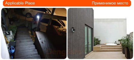 PIR Motion Sensor 100LED Sunlight control 3 sided Solar Energy Street light Yard Path Home Garden Solar Power lamp Wall Light