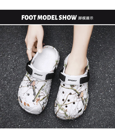 Men Shoes Slippers Men Garden Flat Sandals Platform Sandals Man Summer Sandals 2025 Male Sneakers Outdoor Flip Flops Home Clogs