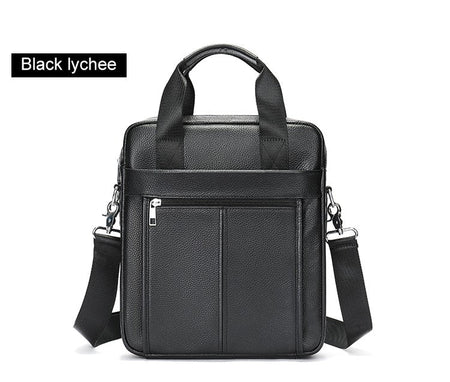 WESTAL Men's Shoulder Bags Genuine Leather Crossbody Messenger Bag For 13.3 Inch Laptop Briefcase Leather Man Handbags 8577
