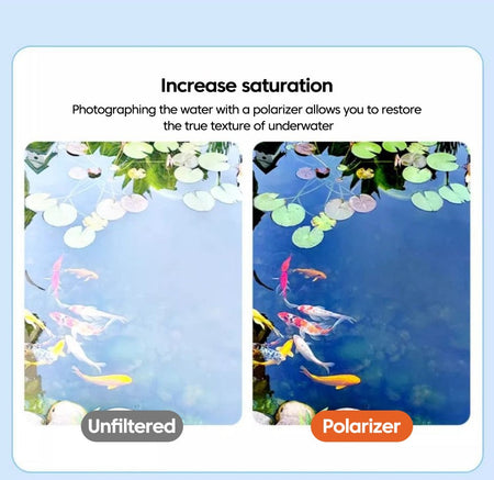 52mm CPL Universal With Clip Mobile Phone Lens Circular Polarizing Filter For iPhone Samsung smartphones