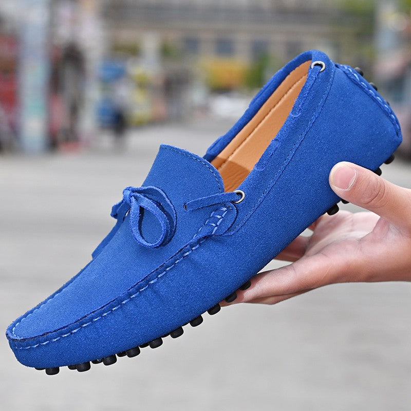 Fashion Men Shoes Genuine Leather Casual Summer Shoes Classic Mens Loafers Elegantes Slip On Flats Plus Size 49 Male Driving