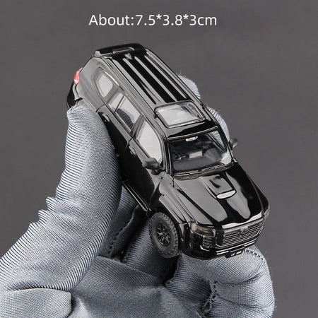 Massdi 1:64 Toyota Land Cruiser LC80 LC300 Car Model Alloy SUV Off-road Miniature Diecast Vehicles Toy Collection