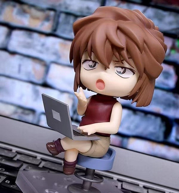 11CM Q.ver Detective Conan Anime Figure TMS Entertainment PVC Action Figure Anita Hailey Figurine Collection Model Doll Gift