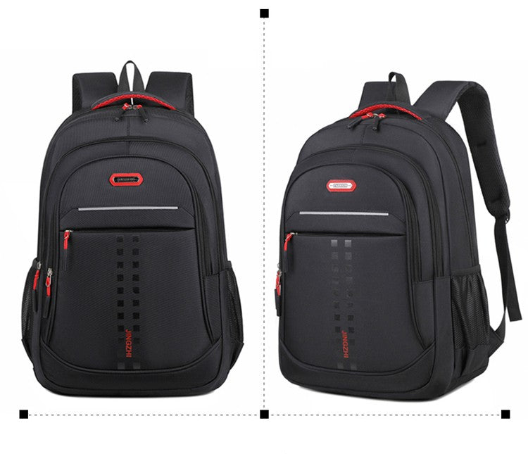 Men's and women's backpack Oxford waterproof backpack Business computer bag Leisure travel backpack High school student backpack