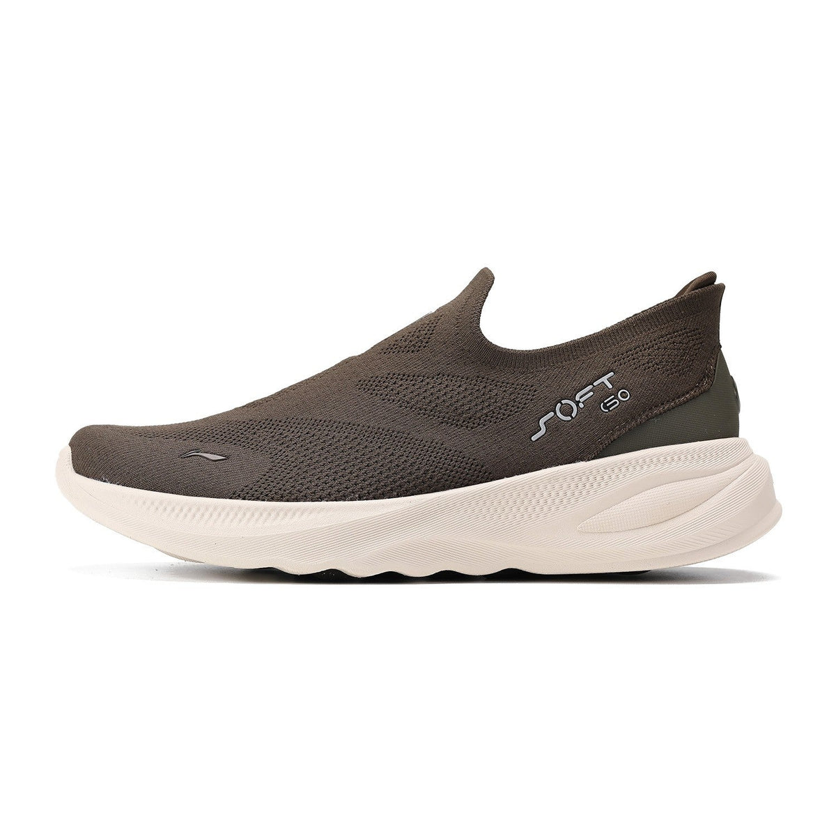 Li-Ning Men SOFT GO 2 KNIT Slip-on Casual Walking Shoes Cushion Comfy Stable LiNing Mesh Jogging Daily Sports Sneakers AGLV017