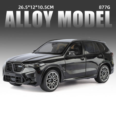 NEW 1:18 BMW X5M X5 F95 SUV Alloy Car Diecasts & Toy Vehicles Car Model Miniature Scale Model Car For Children