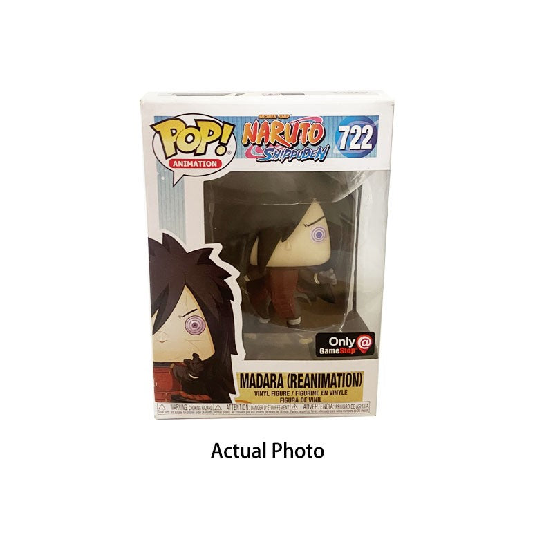 10cm Naruto UZUMAKI Madara Reanimation Kakashi HATAKE PAIN  Anime Toy Figure Multicolor Standard Action Figure Box Action Toys