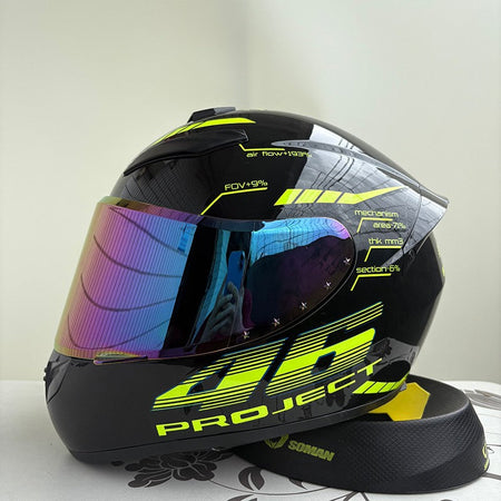 Full Face Motorcycle Helmet Men Women DOT Winter Safety Anti-Fog Waterproof Riding Motorbike Helmet Casco Motocross