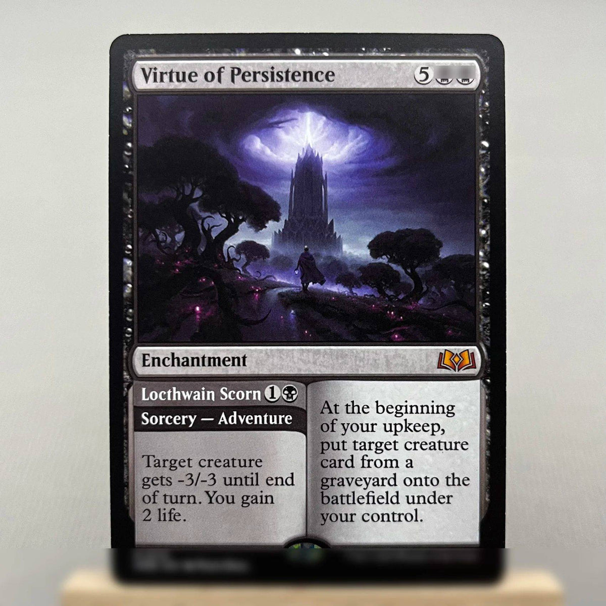 WOT SPG LCC WOE LCI HOLO4-02 TCG Cards for Home Play magical Proxy the Mana Crypt Rhystic Study Lord of Underworld gather