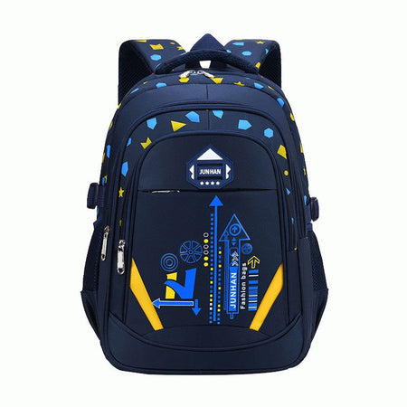 Kid's Shoulder Bag Geometry Pattern Teen Children Backpack Fashion Schoolbag Boy Girl Backpack Book Bag Waterproof Mochila ?