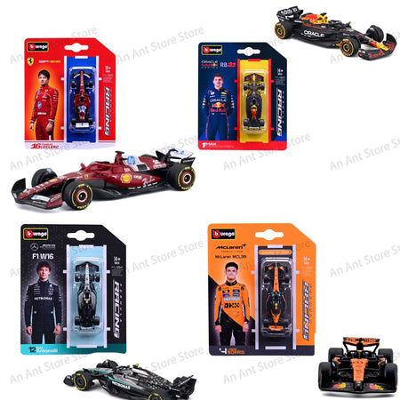 2025 Bburago 1:64 Ferrari Sf25 Alloy Miniature Diecast Model 2025 F1 Series Red Bull Rb21 Formula Racing Car Toys ?Gift