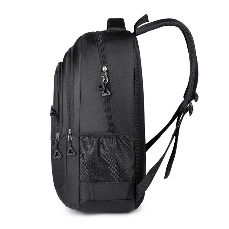 Durable Backpack | Universal Leisure Backpack | Multi-Pocket Travel Bag, Suitable for Business Travel, Short Trips - Black