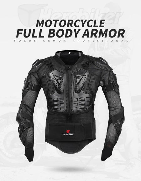 Motocross Jacket Men Body Armor Motorcycle Armor Wear-Resistant Anti-Drop Bicycle Racing Jacket Riding Motorbike Moto Protection