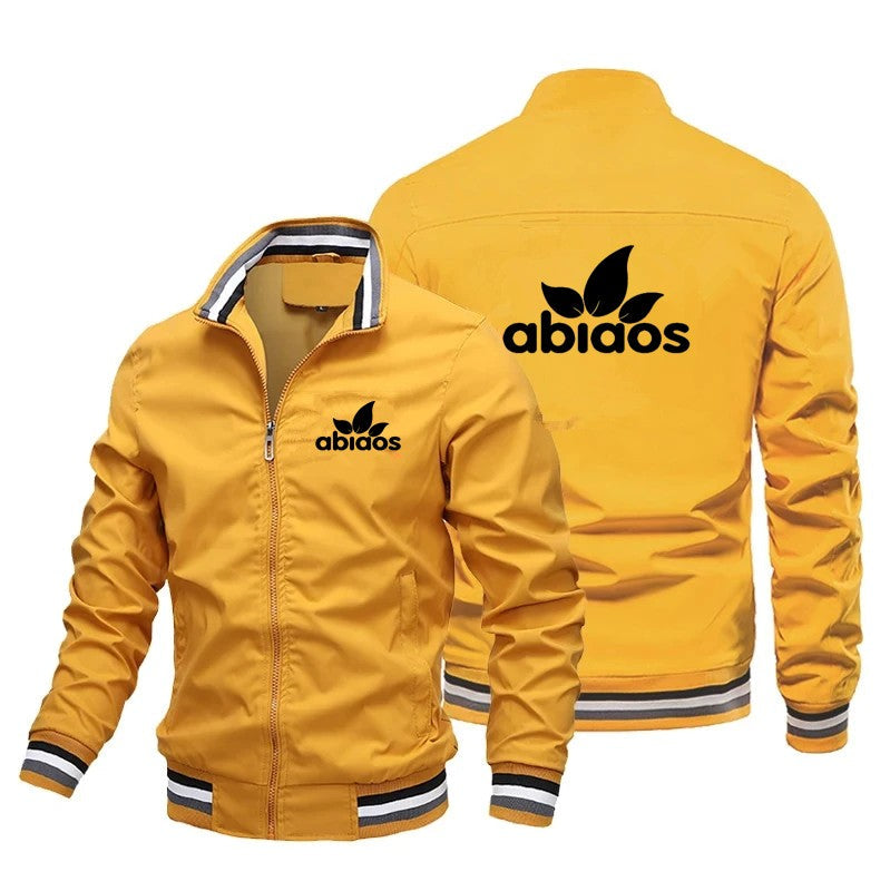 Spring And Autumn Fashion Stand-Up Casual Zipper Jacket High Quality Aviator Jacket Windproof Rainproof Outdoor Sports Jacket