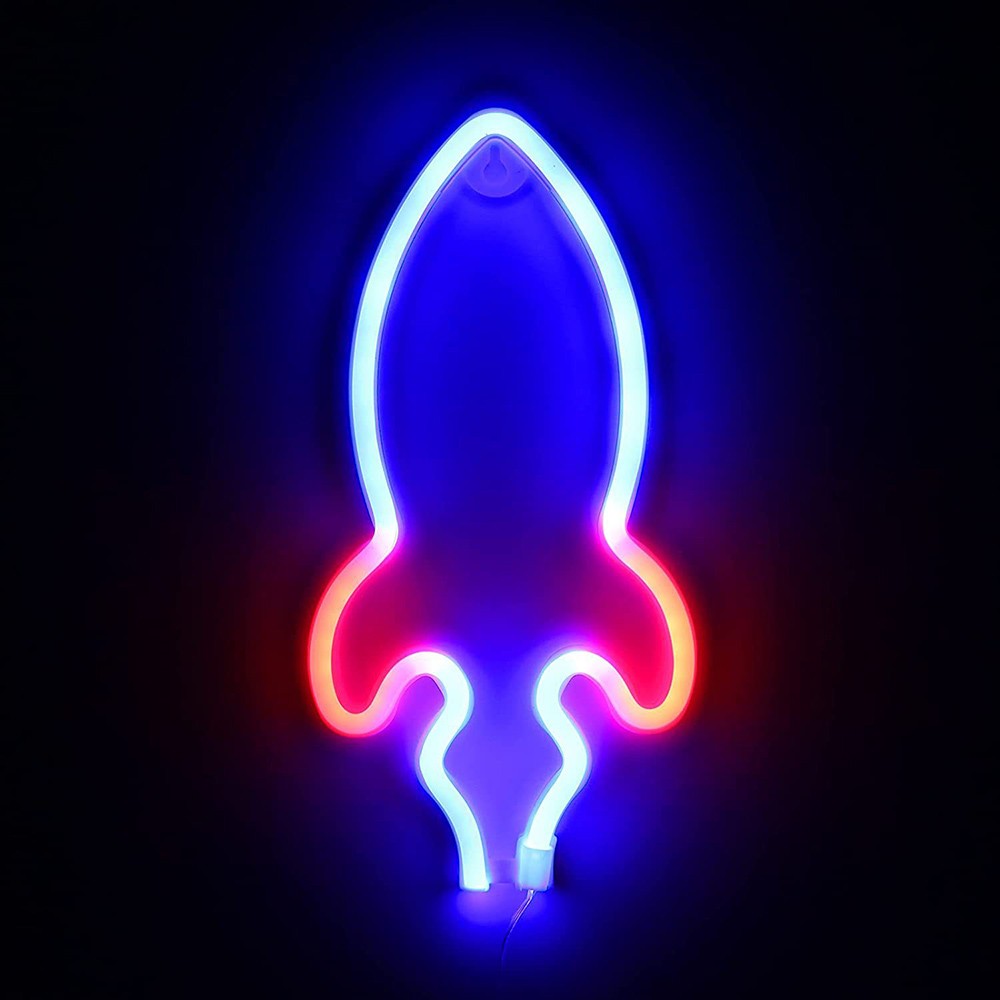 USB/Battery LED Neon Lights Sign for Wall Art Decor Heart Gaming Bar Bedroom Decoration Hanging Neon Sign Party Alien Night Lamp
