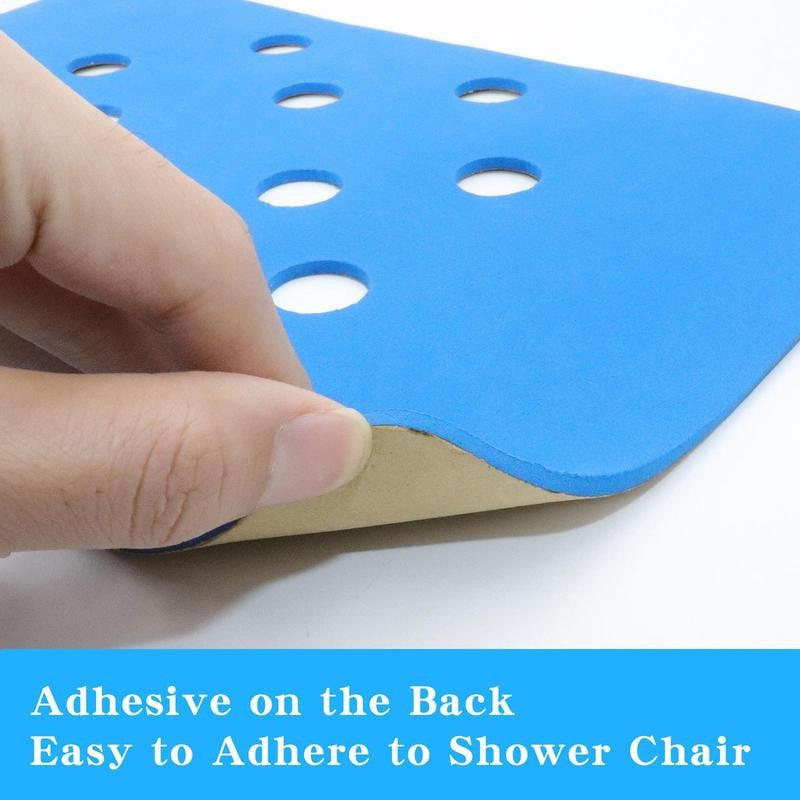 Non-Slip Shower Stool Cushion Anti-Skid Bath Chair Mat Waterproof Bathroom Safety Pad EVA Seat Cushion for Tub Acessories