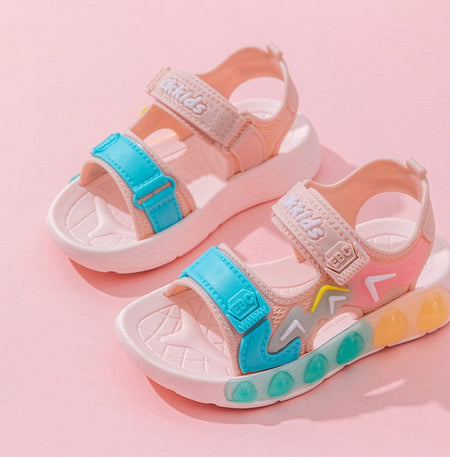 New Summer Children's Soft Soled Sandals Anti Slip Breathable For Boys And Girls Water Wading Baby Beach Sandals
