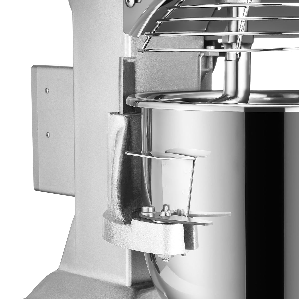 SucceBuy 10- 30L Electric Dough Machine Stainless Steel Commercial Cream Egg Whisk Mixer Processor Kitchen Food Stand Blender