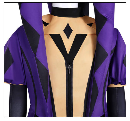 Game The Freak Circus Cosplay Costume Pierrot Jester Harlequin Cosplay Adult Clown Joker Mask Uniform Halloween Carnival Outfits