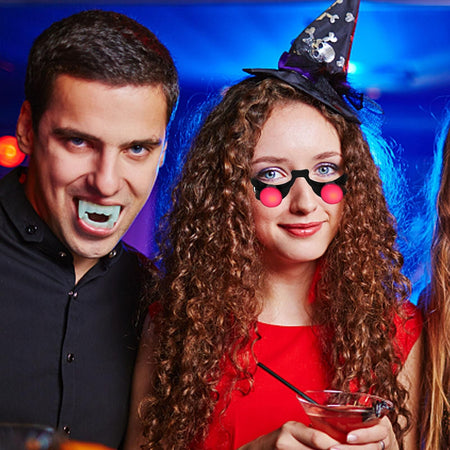 Light Up LED Eyewearing Halloween Glow Glasses Scary Red Glowing Eyes LED Glasses Festive Halloween LED Glowing Eyeglasses
