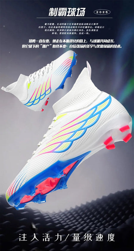 New Men Soccer Shoes Professional Ultralight Football Shoes Society Cleats Outdoor Football Field Boots Fast Sneaker Match