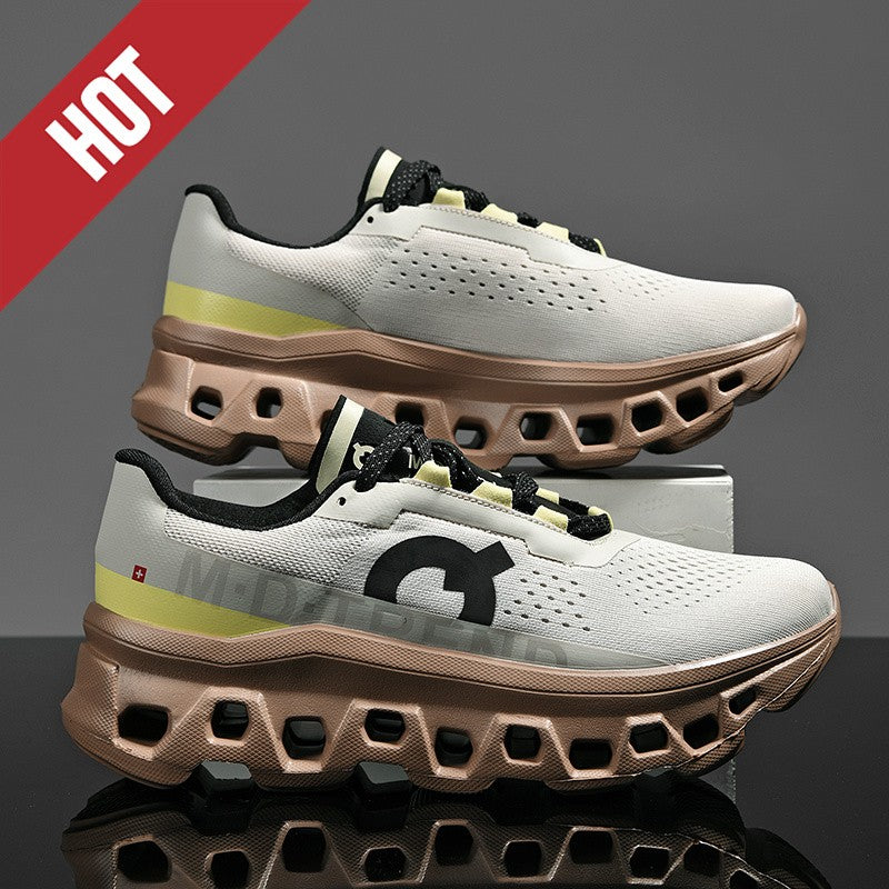 Marathon Men Sports Running Shoes Air Cushion Breathable Lightweight Male Comfortable Athletic Casual Sneakers Hiking Outdoor