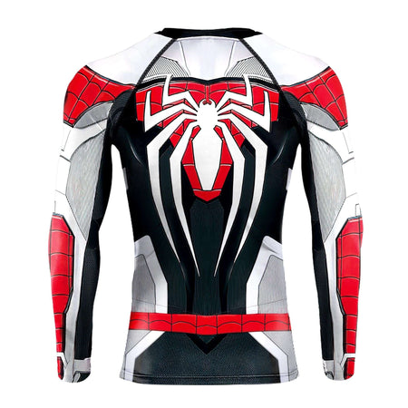 Men Gym T-shirts Superhero 3D Printed Cosplay Top Fitness Compression Tee Shirt Long Sleeve Elastic Sportwear Fashion Male Cloth