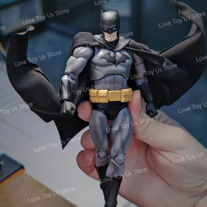 In Stock Ct Toys Batman Hush Black Version Mafex 126 Bat Man Dc Anime Action Figure Figurine Statue Model Custom Gifts Kids Toys
