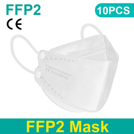 fpp2 CE Protective maske anti dust mask mouth mascarillas 4 Layers maskffp2 face mask KN95 facial masks  filter mask respirator