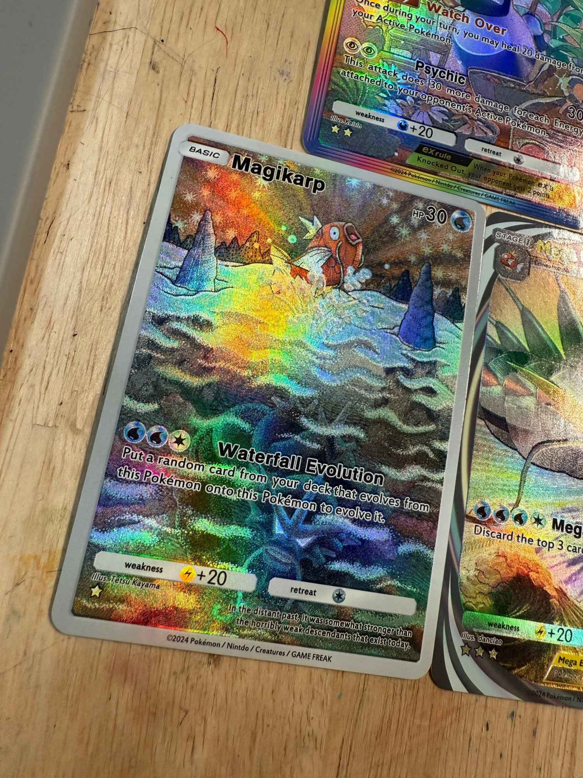 Diy Pokemon ptcg Pocket Self Control Collect Signature Trading Flash Card Anime Cartoon Christmas Diy Gift